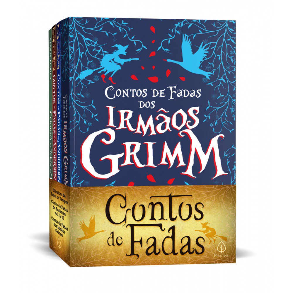 Kit Contos de Fadas Dos Irmãos Grimm - Principis - Books & Magazines
