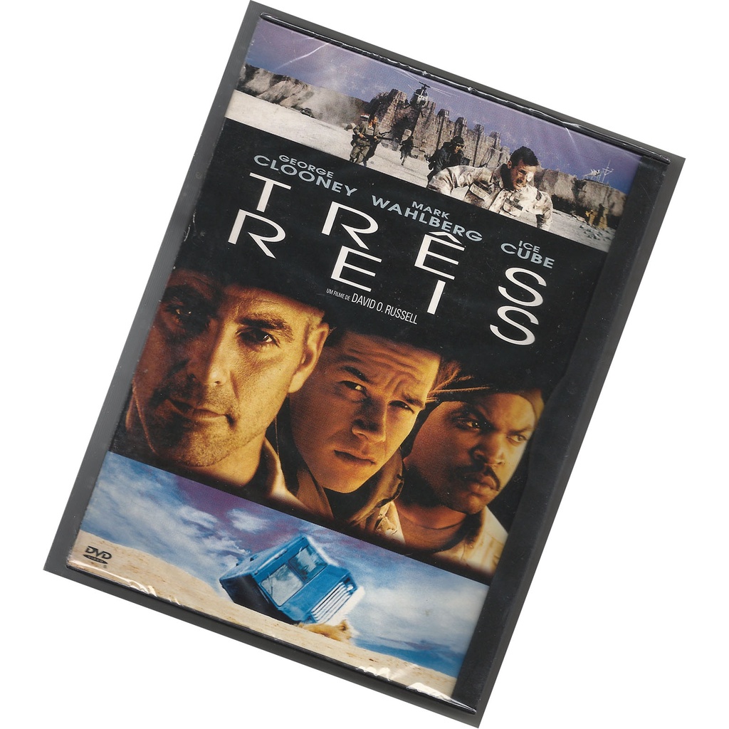 Três Reis Com George Clooney Dvd Snapcase Lacrado