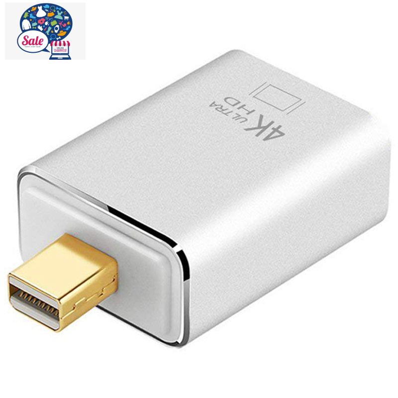 Mini Displayport (Thunderbolt 2.0) Para Hdmi Adaptador 4k Mini Dp Para Hdmi Conversor Para Macbook Air, Imac, Macbook Pro, Superfície Pro 3 / 4 / 5,surface Livro E Muito Mais (Sier)