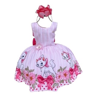 Vestido Infantil Marie Festa Princesa Baby Luxo Feminino