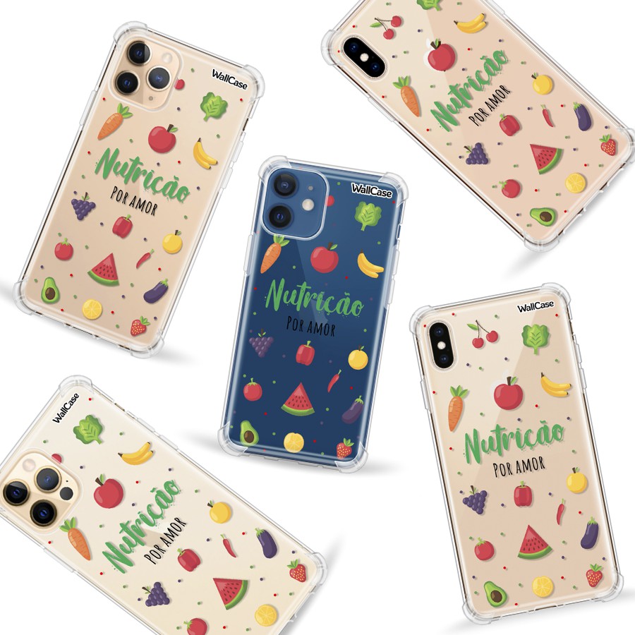 Capinha de Celular Cp24 Profissão Nutrição Para iPhone 5 6 7 8 11 12 13 14 15 16E 17 Se Xr Xs Pro Max