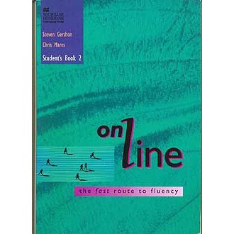 Livro - On Line the Fast Route to Fluency Student's Book 2 - Steven Gershon / Chris Mares  Editora: Macmillan / Heinemann Ano: 2000