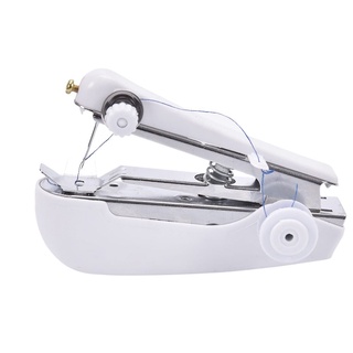 Mini Máquina de Costura Manual Portátil de Mão Spring Come Mini Maquininha Custura + Passador + Linha + Agulha