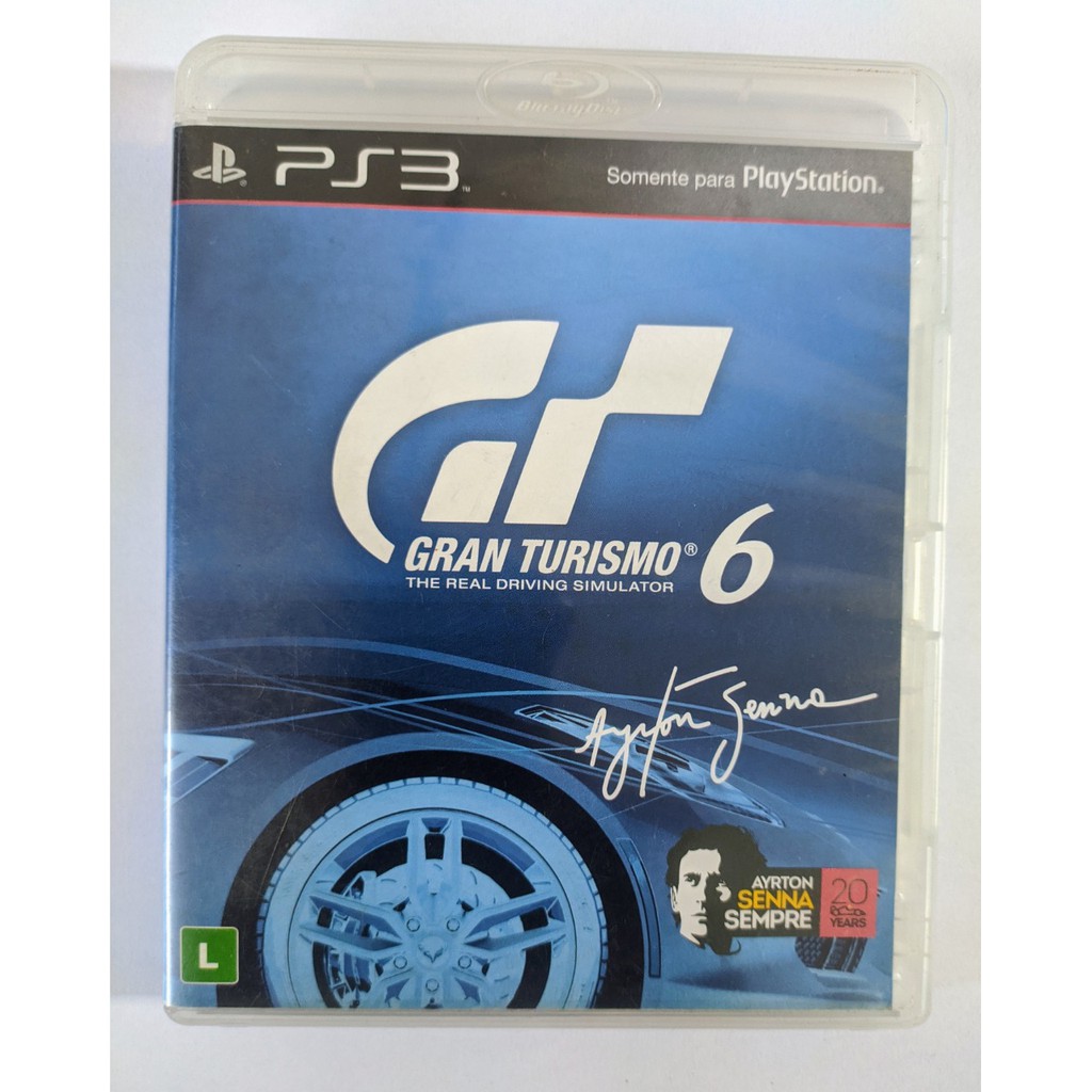 Gran Turismo 6 Original Mídia Física Ps3 - Envio Imediato