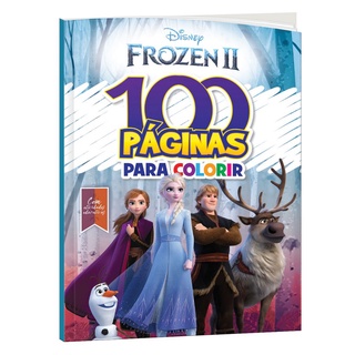 100 Páginas para Colorir Disney - Frozen 2