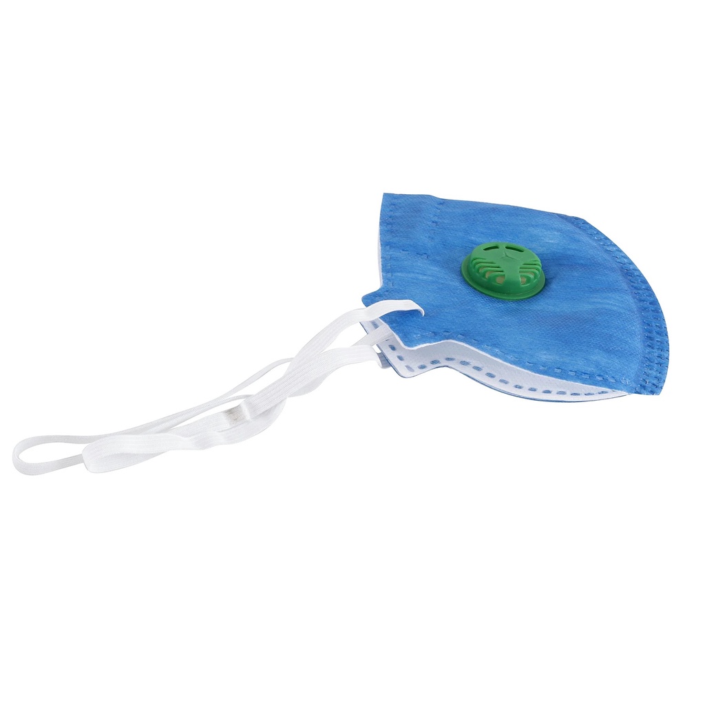 Máscara Descartável PFF3(S) com Válvula Pro Agro para Proteção Respiratória Delta Plus CompraLIder