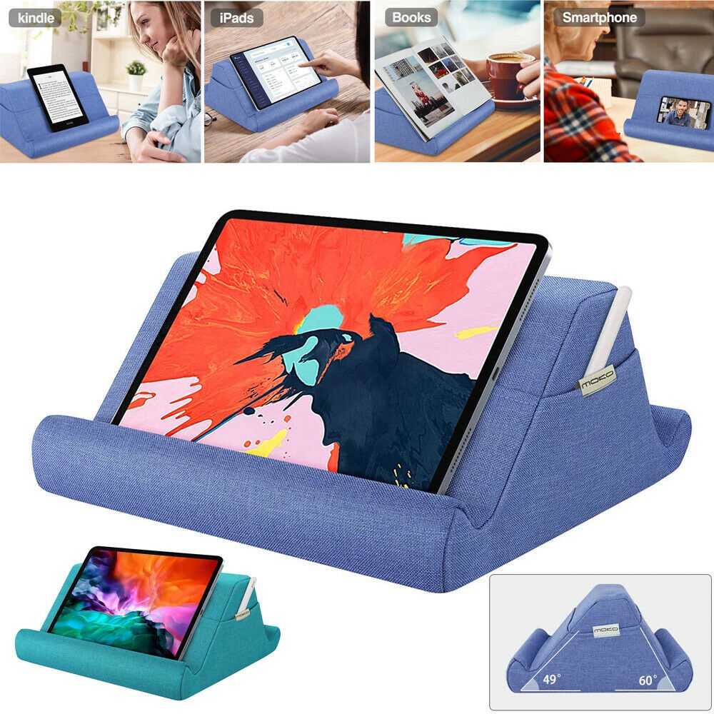 MoKo Suporte De Almofada De Mesa , Para iPad Multi-Angle Soft Tablet Stand Até 12,9 " Presente De Natal , eReader