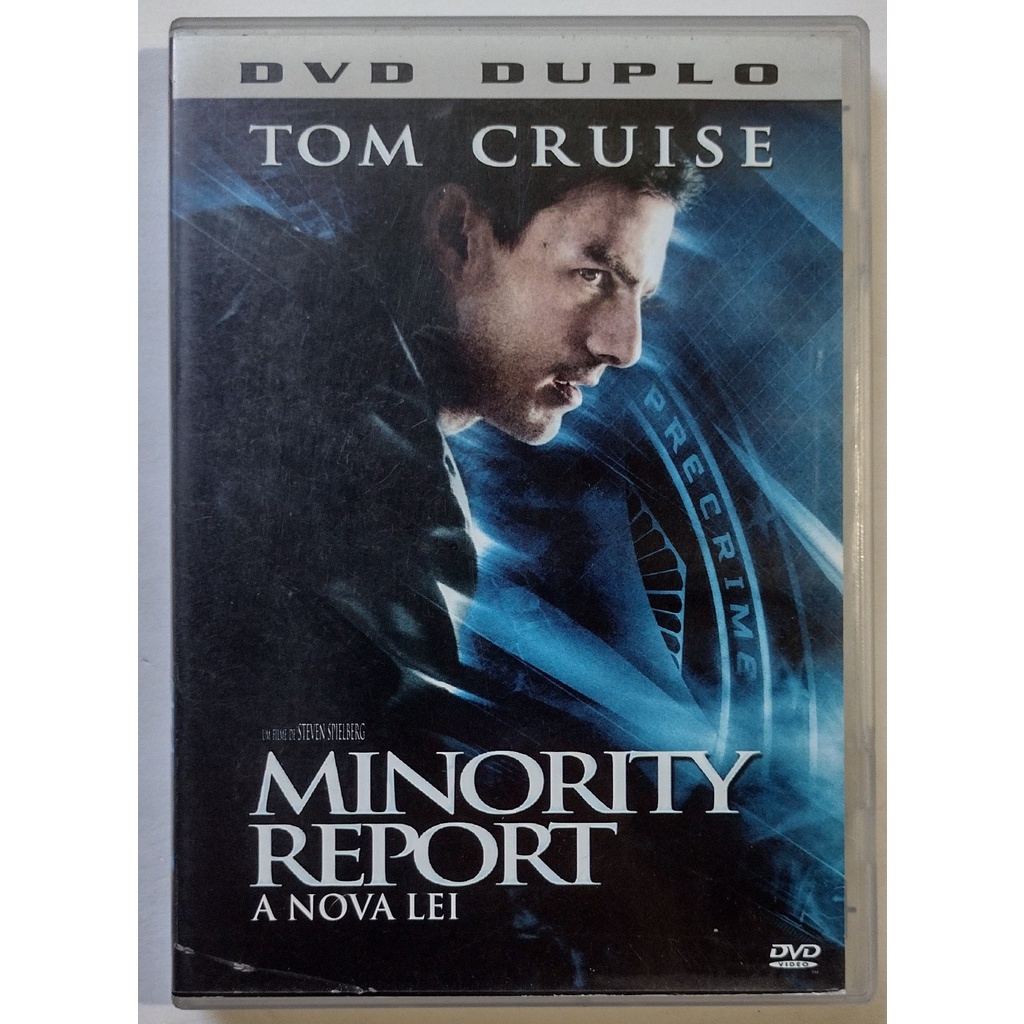 Dvd Minority Report A Nova Lei (duplo) Tom Cruise Excelente