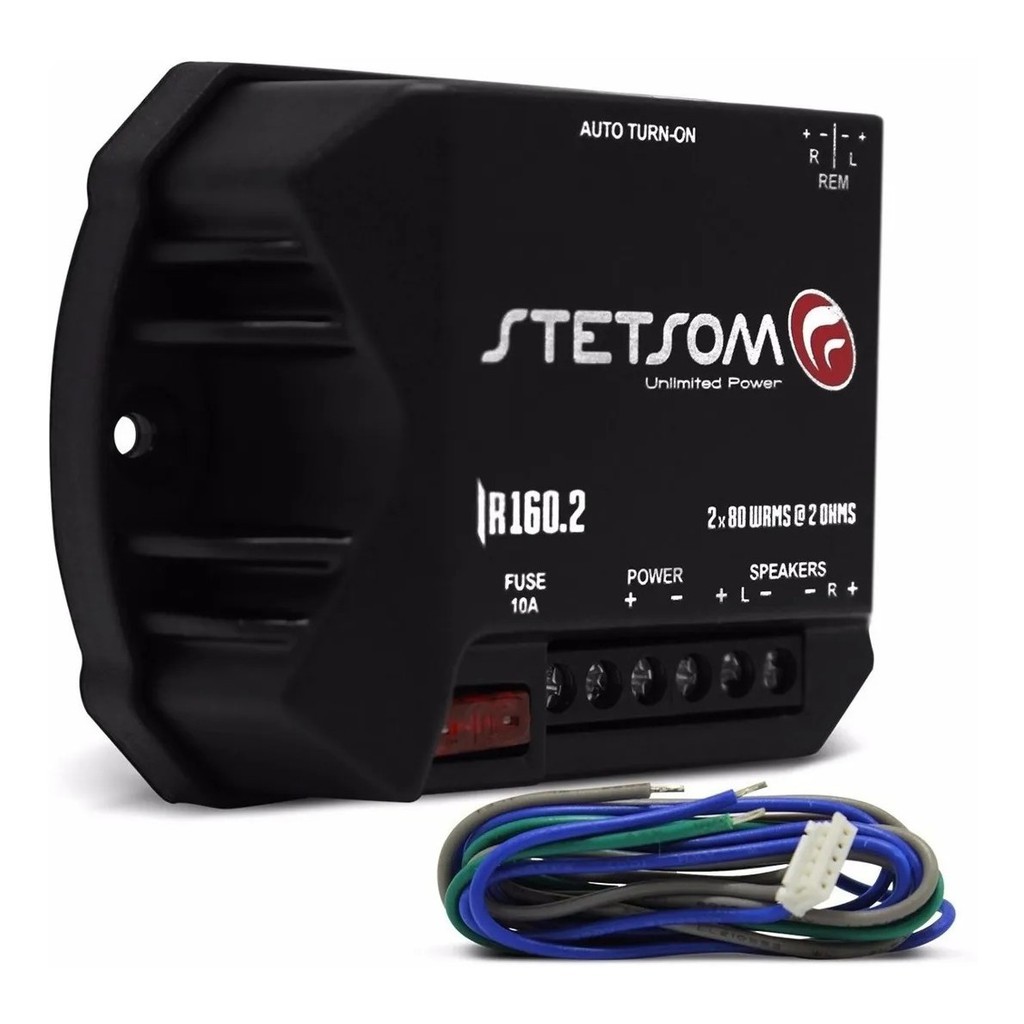 Modulo Amplificador Stetsom Ir-160.2 Iron 160w Rms 2 Canais IR 160 em Oferta na Shopee