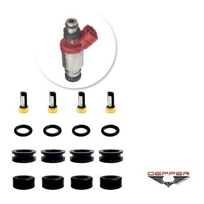 Reparo P/4 Bico Injetor Corolla 1.8 Denso 2325016160
