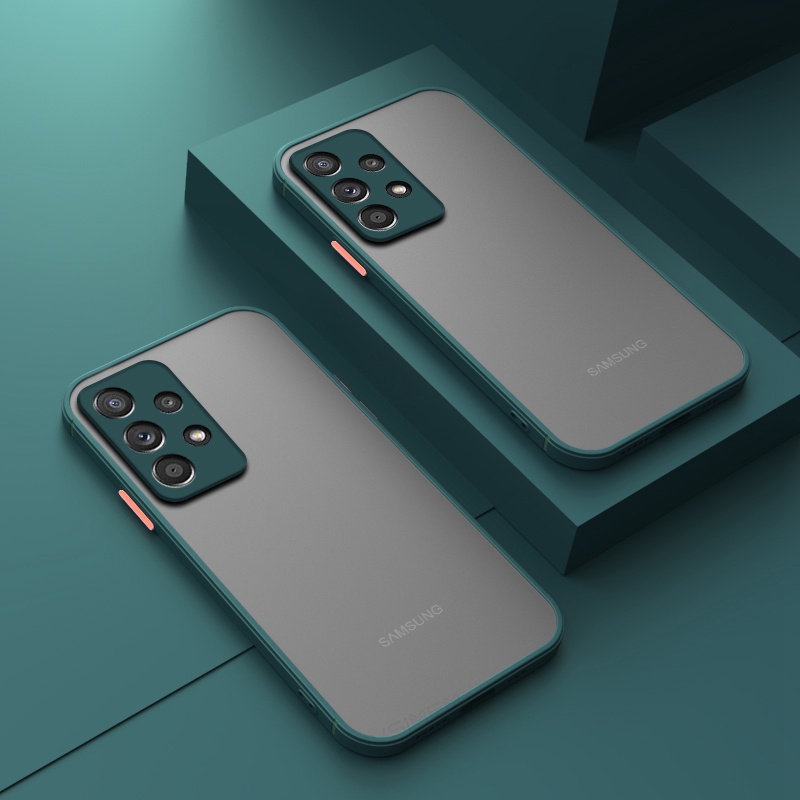 Capa Resistente Fosca Para Celular Samsung Galaxy A53 A73 A72 A55 A52 A52S A35 A33 A23 M13 A05S A05 A25 5G A13 4G A15 A54 A34 A14 A04 À Prova De Choque - detalhe