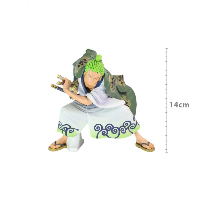 Figure One Piece Roronoa Zoro King Of Artist Saga De Wano Shopee Brasil