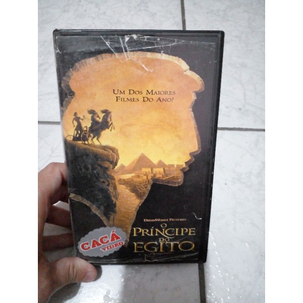 VHS O Príncipe do Egito ( dublado)