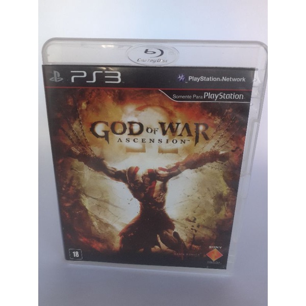 God of War 3 jogo original ps3 - Corre Que Ta Baratinho