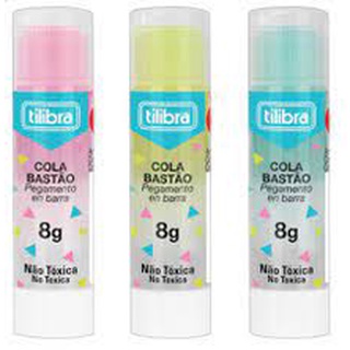 Cola em bastão 8g Transparente Tilibra