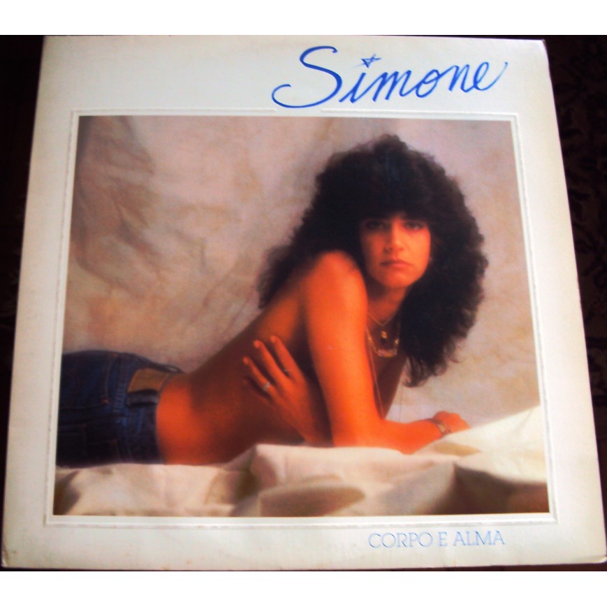 267 Mvd- LP 1982- Simone- Corpo e Alma- Música- Disco Vinil Original- Long Play LP