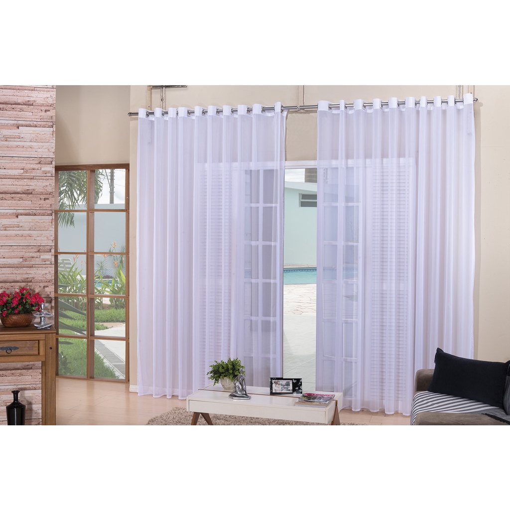 Cortina para Sala Branca Grande: Onde Comprar | BuscaProdutos