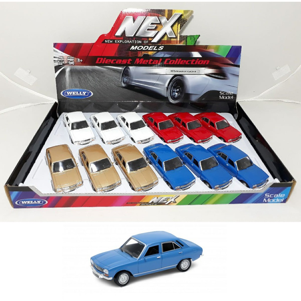 Miniatura Peugeot 504 1975 Branca