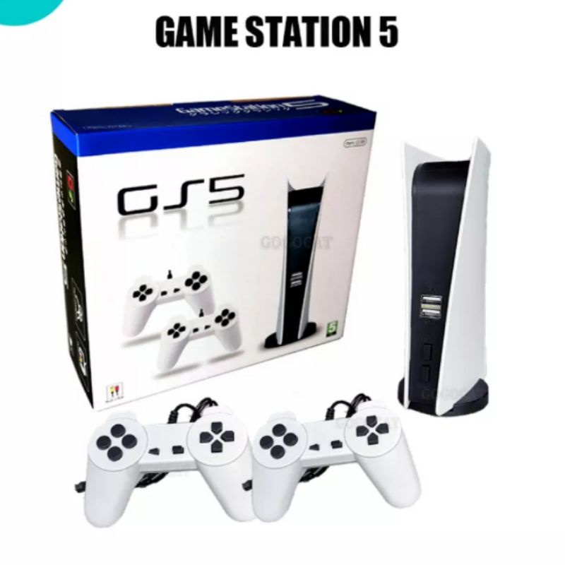 Compra online de 1 conjunto de console de jogos retrô nostálgico P5 Mini TV  estação de jogos de computador Gs5 com fio 200 jogos