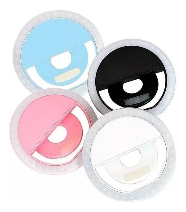 Luz Selfie Ring Light Clipe Anel Led Flash Celular Usb