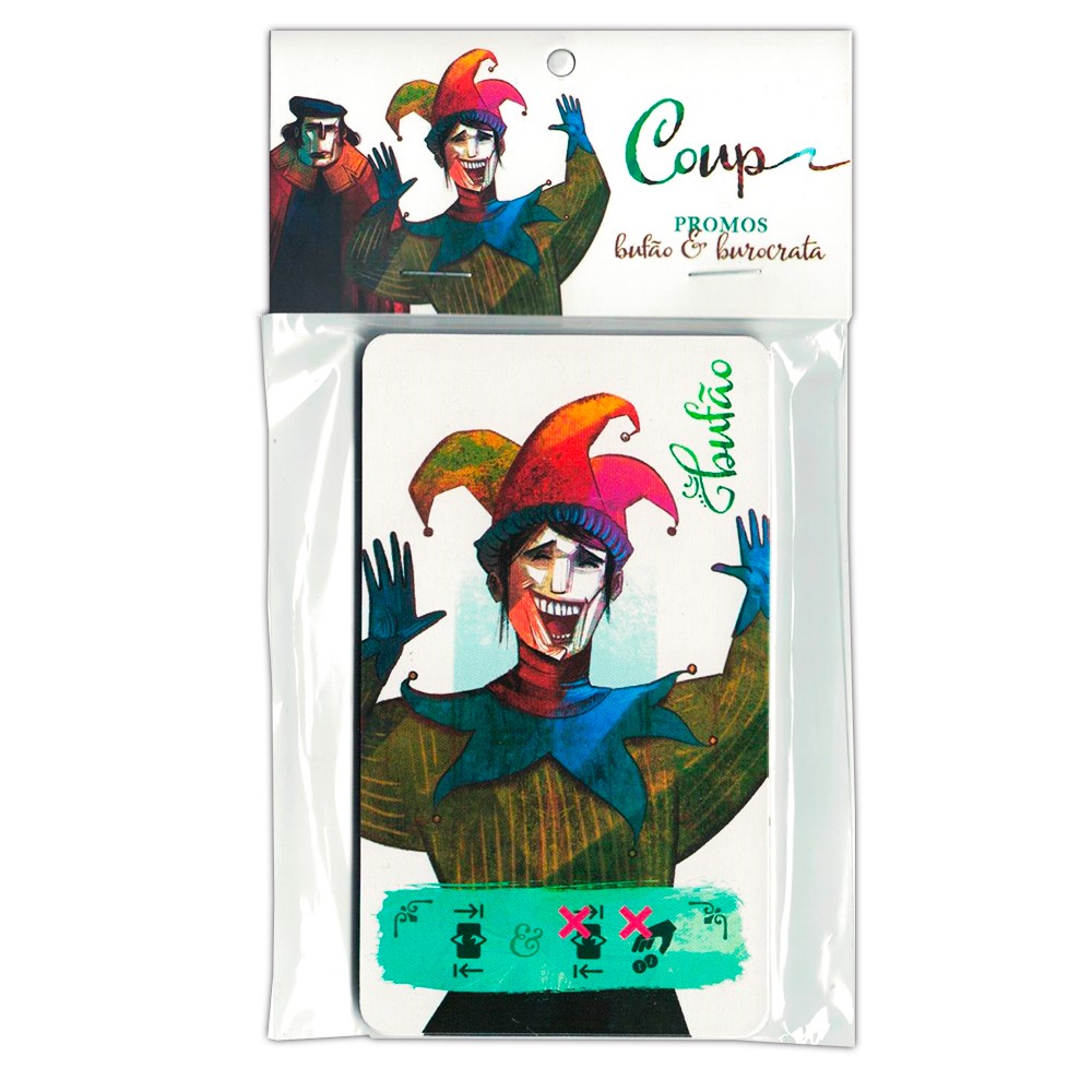 Coup Cartas Promo Bufão E Burocrata Jogo Portugues Original