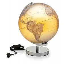 Luminária Globo Terrestre/Mapa Mundi Imaginarium