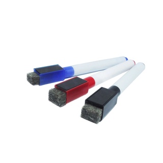 1 caneta marcadora (com ímã e apagador na tampa) para escrita em quadro branco e memo board