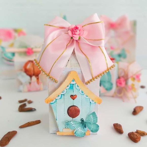 Kit Caixinhas Lembrancinha Personalizada Borboletas Aniversário Festa Infantil