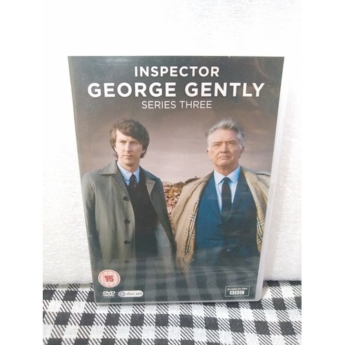 Dvd Inspector George Gently - Serie Three - Bbc - Importado
