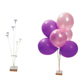 Suporte Para Balão Bexiga Decoração Mesa 38cm 6 Hastes em Oferta na Shopee
