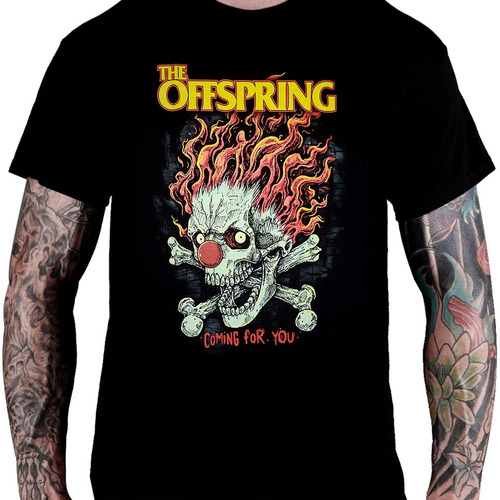 exile Deformation clip Camiseta The Offspring Coming For You (preta) | Shopee Brasil