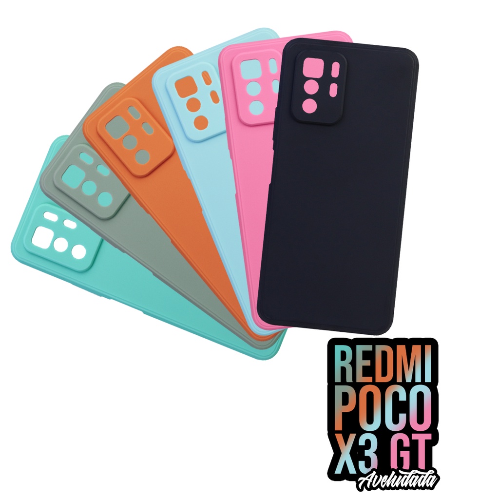Capa Capinha Case Silicone Premium Aveludada Compativel Xiaomi Redmi Poco X3 GT tela 6.6
