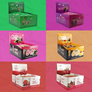 Barras de Nuts Castanhas Cereais Frutas veganas Sabores Variedades
