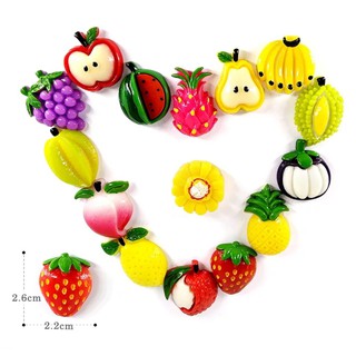 Ímãs De Geladeira Decorativos Biscuit Kit 12 Peças