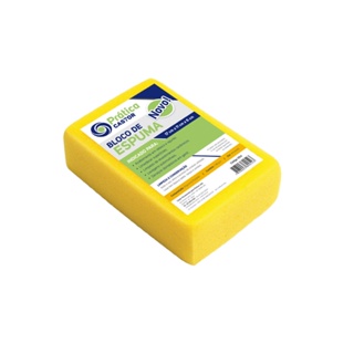 Bloco espuma amarela 6x11x17cm - Castor Linha Prática em Oferta na Shopee
