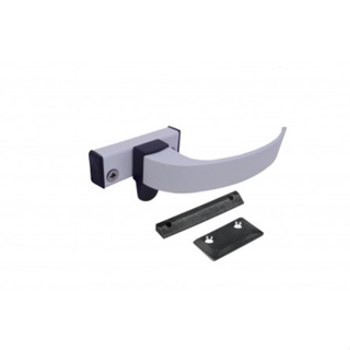 Fecho alavanca de janela basculante maxim ar de alumínio branco em Oferta na Shopee