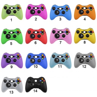 Capa Protetora De Silicone Controle Xbox 360 Varias Cores