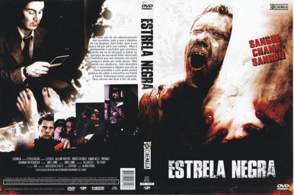 DVD Estrela Negra Sangue Chama Sangue