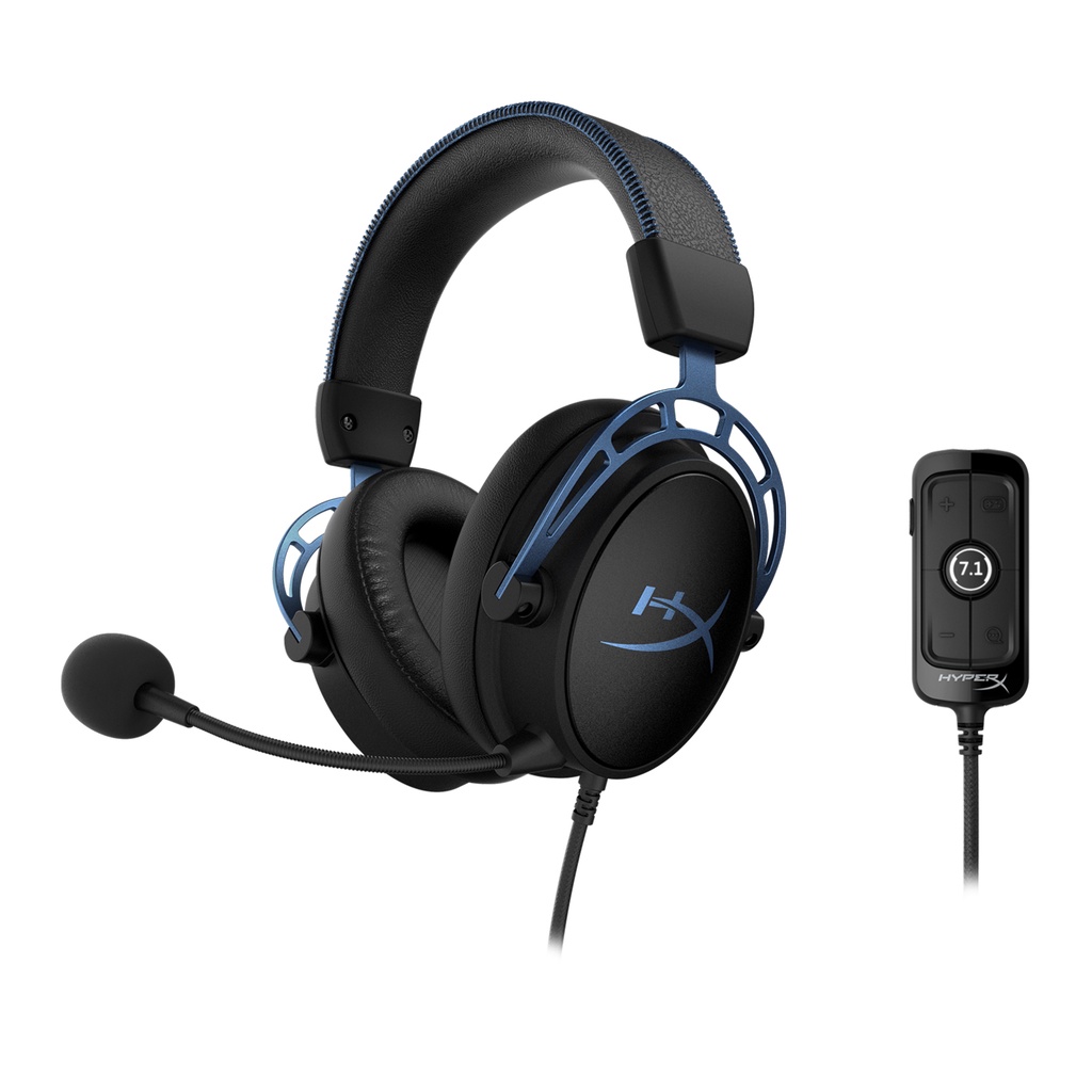 Headset Gamer HyperX Cloud Alpha S 7.1 - HX-HSCAS-BL/WW