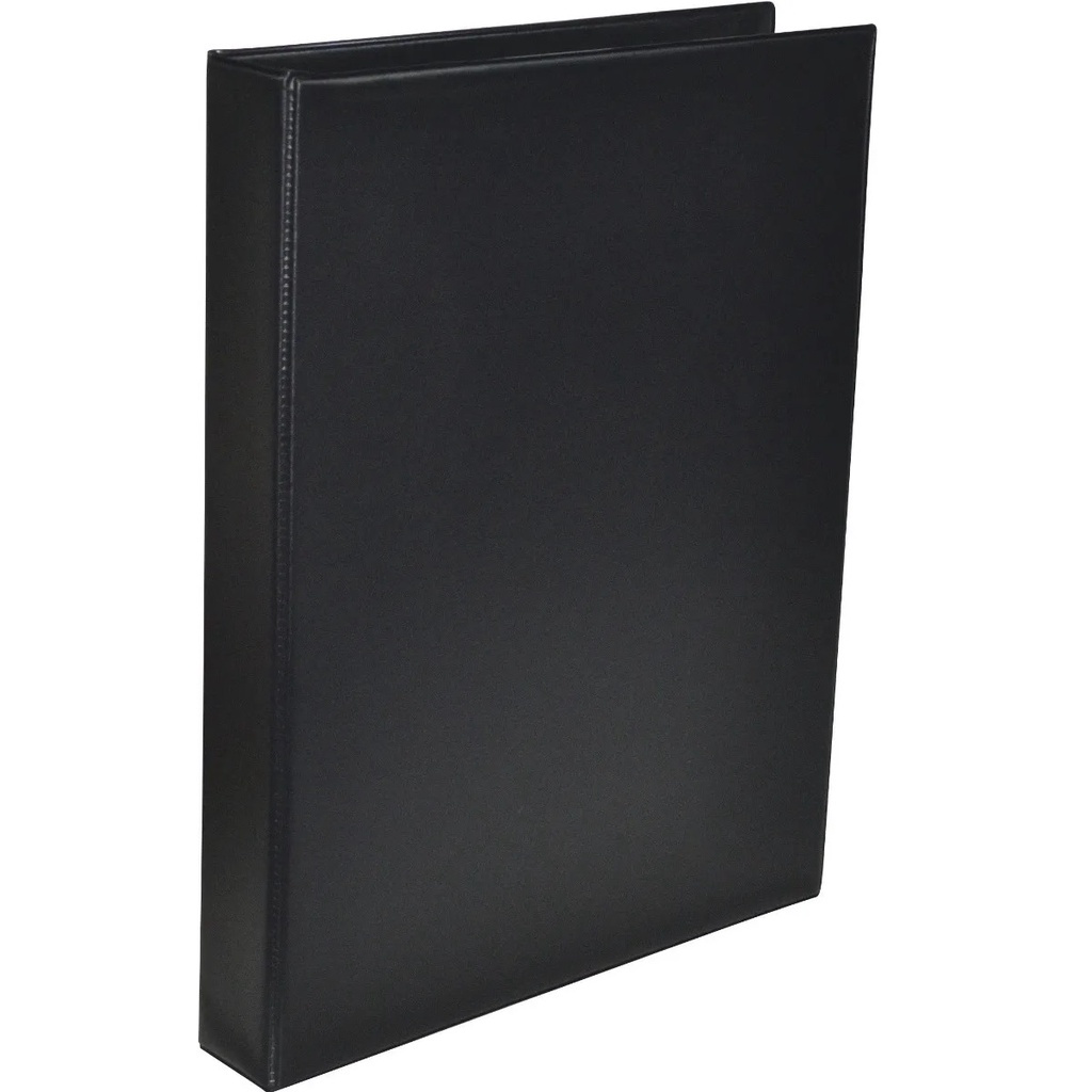 Fichário Acp 4 Argolas Univ Preto A5 195mm X 250mm X 40mm