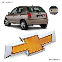 Emblema Logo Mala Gm Chevrolet Celta 2012 2013 2014 2015 2016