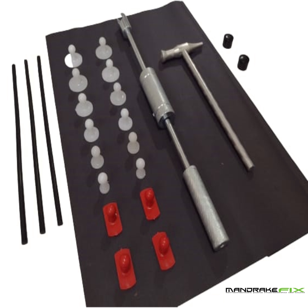 Repuxadeira Martelinho Ouro+ventosas+martelo+ Kit Americano