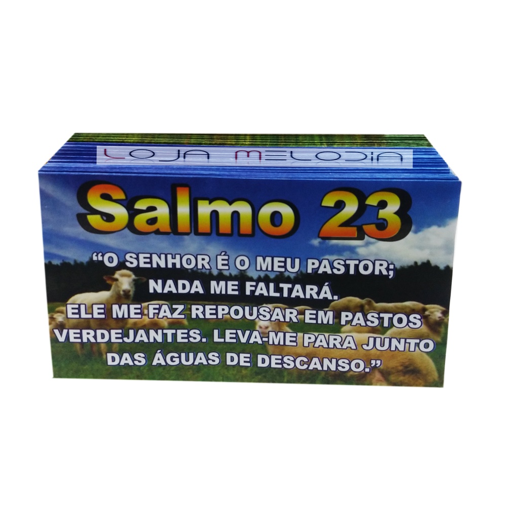 Envelope Dízimos E Oferta Salmo 23 Pacote 100 Unidades