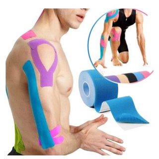 Bandagem Elástica 5cm X 5m - Fita Kinesio Tape Fisioterapia Ortopedia
