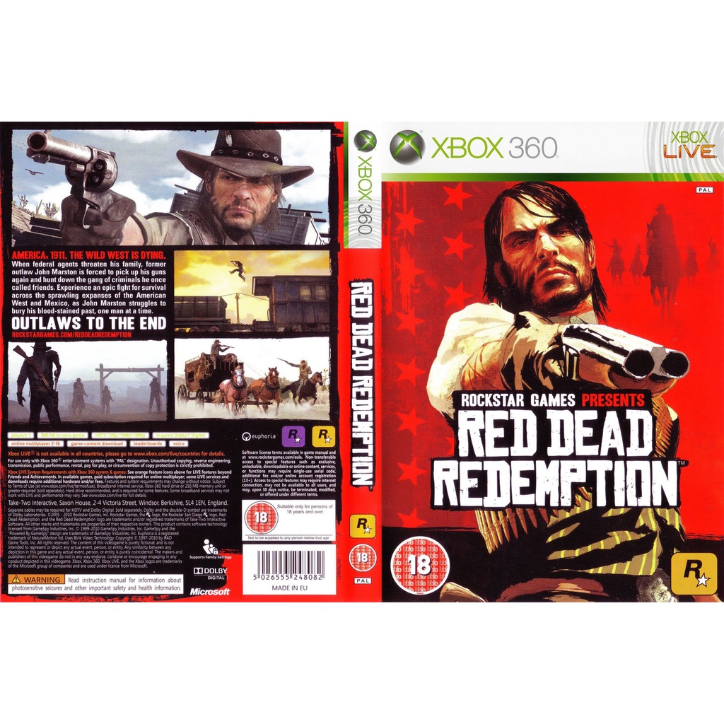 Red dead redemption P/ XBOX360 (LTU/LT/JTAG/RGH) Shopee Brasil