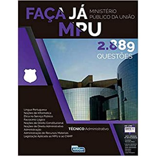 LIVRO - Faça já - 2889 questões - MPU - Autor Equipe ALFACON - Editora ALFACON em Oferta na Shopee
