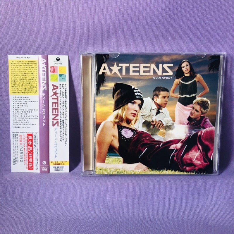 Cd Promocional- A*Teens - Teen Spirit - Japão
