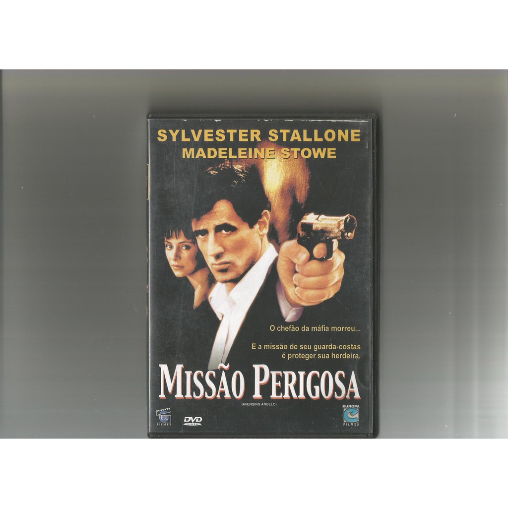 DVD * MISSÃO PERIGOSA * SYVESTER STALLONE / MADELEINE STOWE - IMPECÁVEL