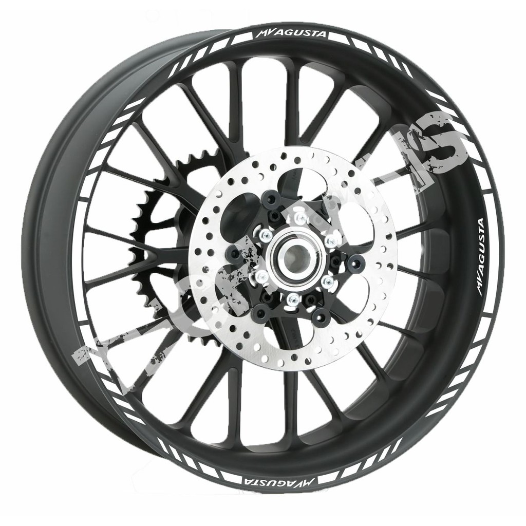 kit Frisos Fita Adesivo Corse Adesivo f4r Adesivo f4rr Adesivo Brutale refletivo para roda de moto MV AGUSTA Corse f4r f4rr Brutale
