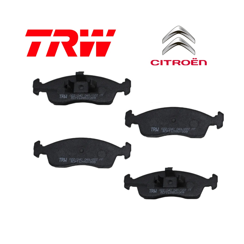 Jogo Pastilha Freio Citroen C3 1.5 8V 2013 2014 2015 2016 2017 Original Trw PROMOÇÃO em Oferta na Shopee